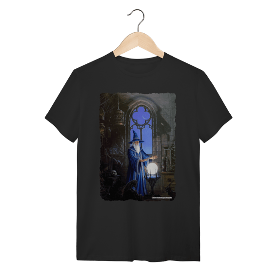 Camiseta Unissex – Mago azul: transcendendo ou enlouquecendo ?