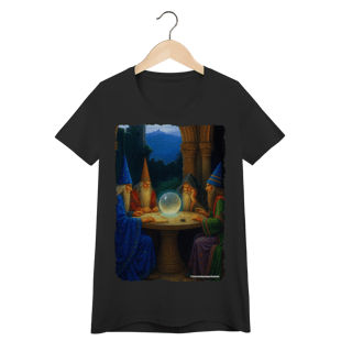 Nome do produto Camiseta Baby Long - Rolê de magos