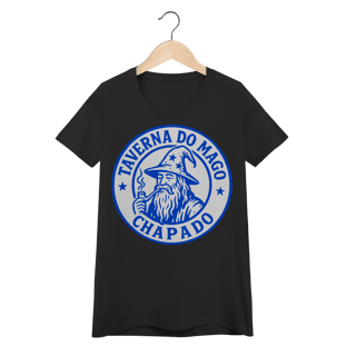 Camiseta Baby Long - Logo Alternativo | Taverna do Mago Chapado