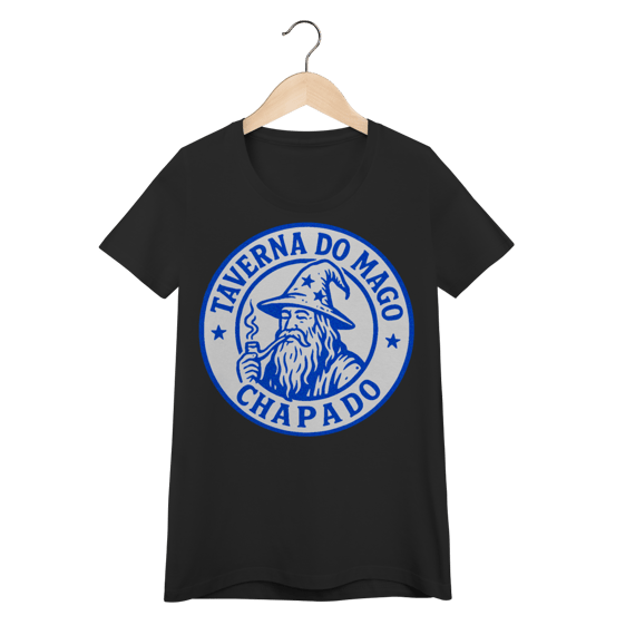 Camiseta Baby Long - Logo Alternativo | Taverna do Mago Chapado