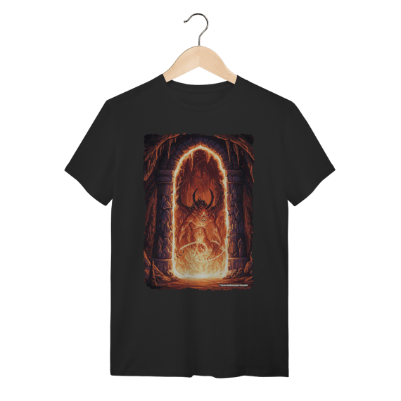 Camiseta Unissex - Demônio do mundo antigo