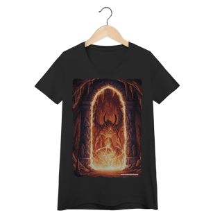 Nome do produto Camiseta Baby Long - Demônio do mundo antigo