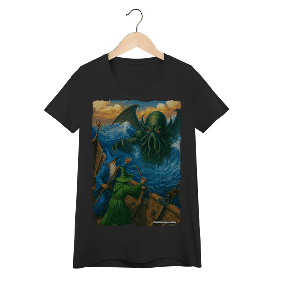 Camiseta Baby Long - Criatura do Mar