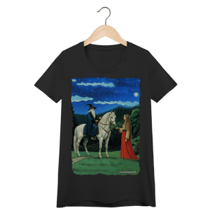 Nome do produto Camiseta Baby Long - Mago e Elfa