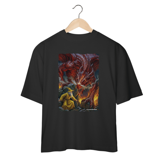 Camiseta Oversized - Jamelão Vs Dragão