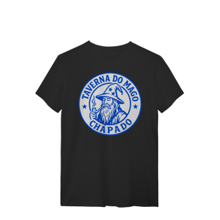 Nome do produto Camiseta Unissex - Logo Alternativo | Taverna do Mago Chapado