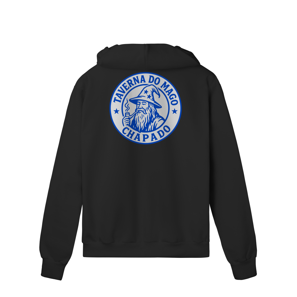 Nome do produto: Moletom Prime Com Zíper - Logo Alternativo | Taverna do Mago Chapado