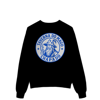 Nome do produto Moletom Fechado - Logo Alternativo | Taverna do Mago Chapado