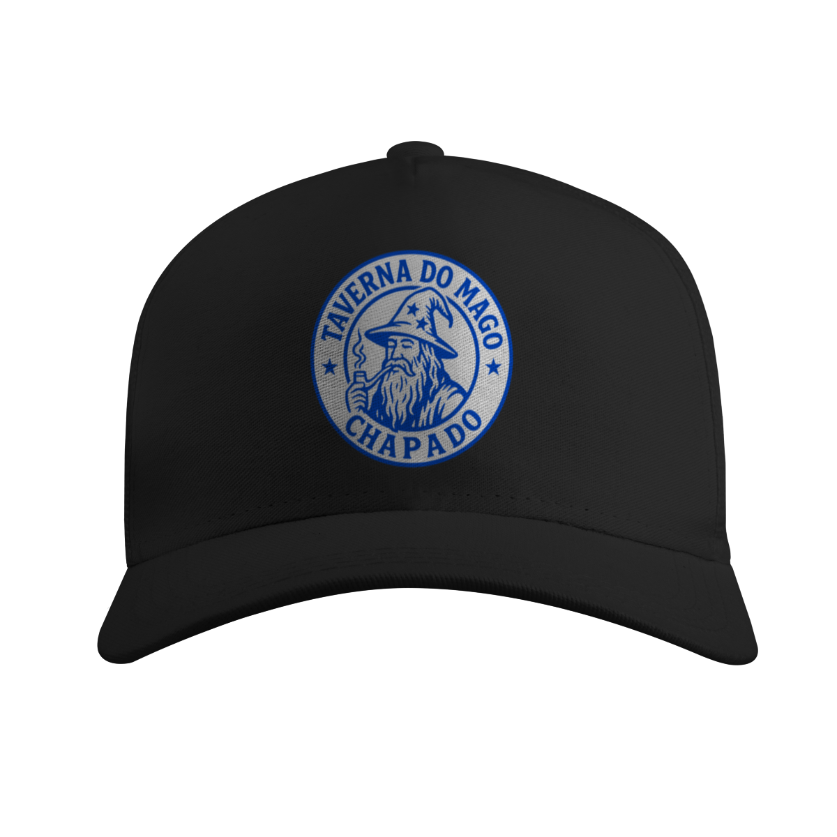 Nome do produto: Boné Americano com Tela - Logo Alternativo | Taverna do Mago Chapado