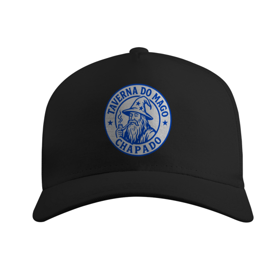 Boné Americano com Tela - Logo Alternativo | Taverna do Mago Chapado