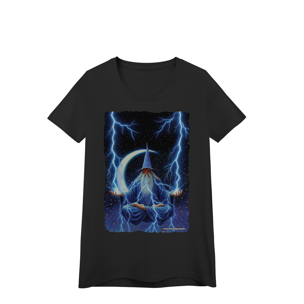 Nome do produto: Camiseta Baby Long - Mago Energizado