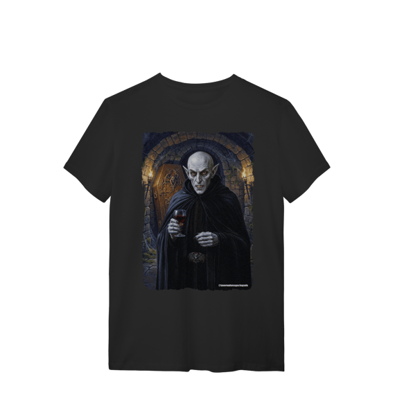 Camiseta Unissex - Vampiro medieval