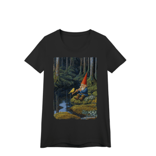 Camiseta Baby Long - Gnomo flautista