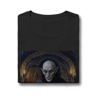 Nome do produto Camiseta Baby Long - Vampiro medieval