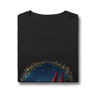 Nome do produto Camiseta Baby Long - Casal de gnomos cavalgando