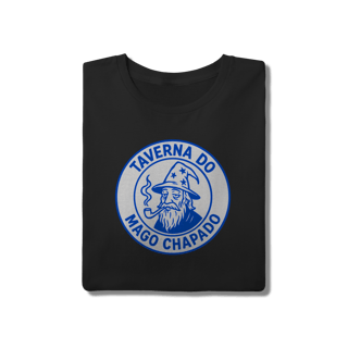Nome do produto Camiseta Unissex Qualidade - Logo Clássico | Taverna do Mago Chapado