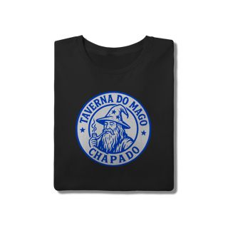 Nome do produto Camiseta Unissex - Logo Alternativo | Taverna do Mago Chapado
