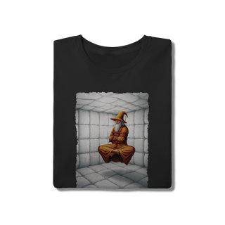 Nome do produto Camiseta Unissex - Jamelão Meditando com Camisa de Força