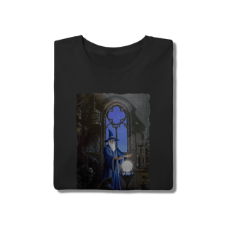 Nome do produto Camiseta Unissex – Mago azul: transcendendo ou enlouquecendo ?