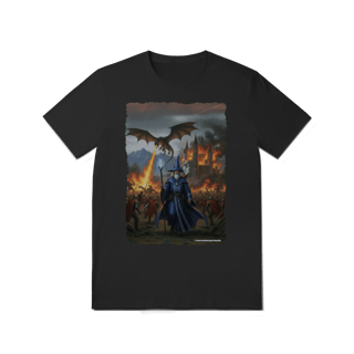 Nome do produto Camiseta Unissex - Mago dizendo não à batalha