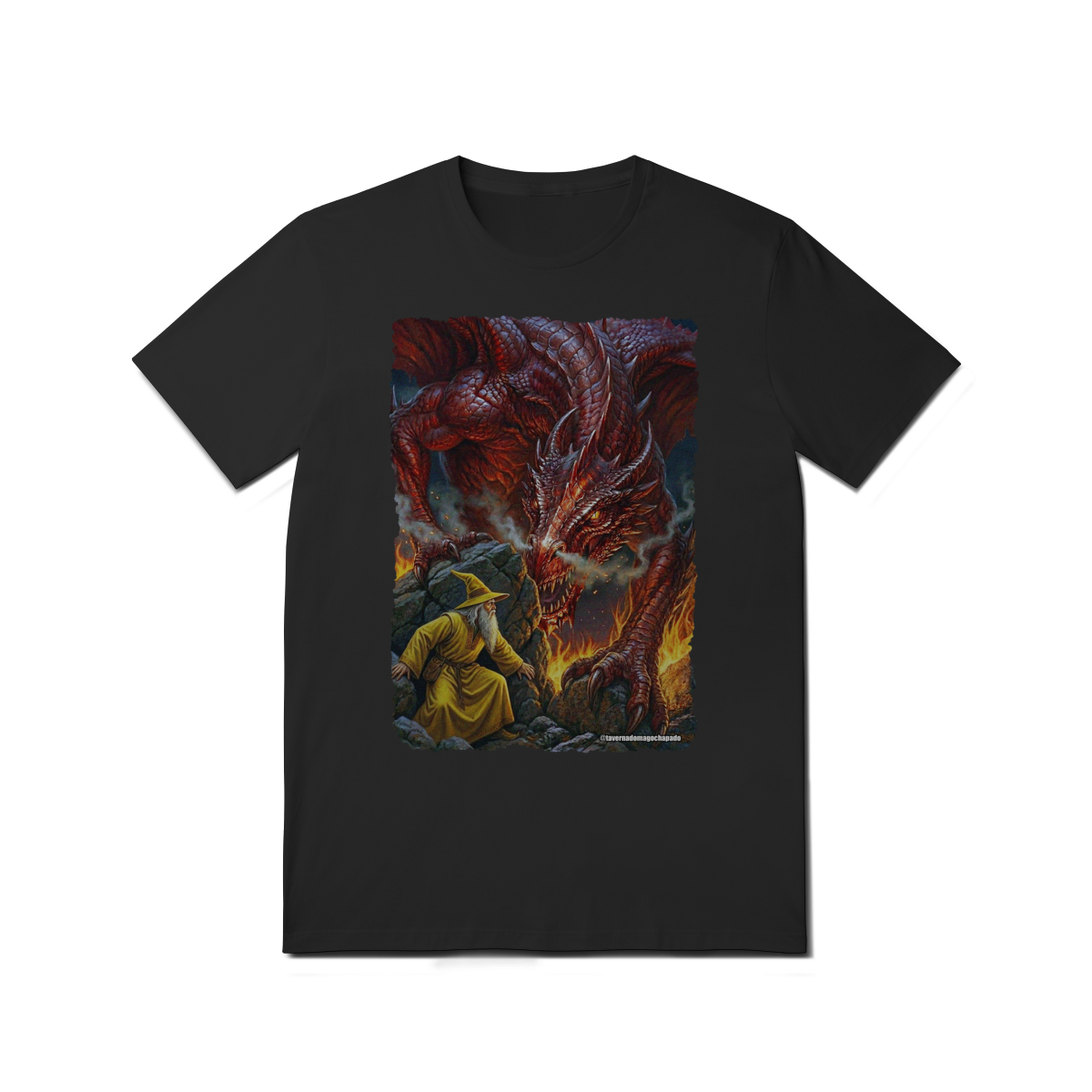 Nome do produto: Camiseta Unissex - Jamelão Vs Dragão