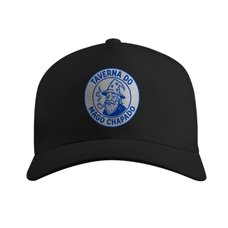 Nome do produto Boné Americano com Tela - Logo Clássico | Taverna do Mago Chapado