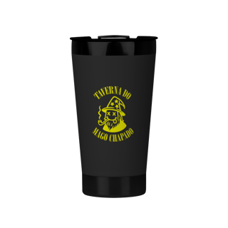 Nome do produto Copo Térmico - Logo Grunge | Taverna do Mago Chapado