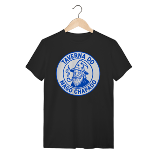 Nome do produto Camiseta Unissex Qualidade - Logo Clássico | Taverna do Mago Chapado