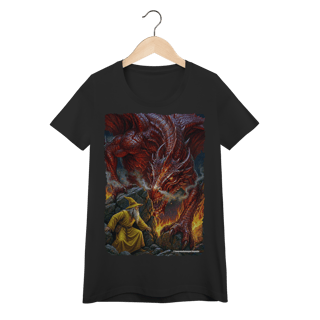 Nome do produto Camiseta Baby Long - Jamelão Vs Dragão