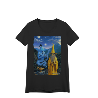 Nome do produto Camiseta Baby Long - Jamelão e o Gênio