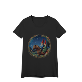 Nome do produto Camiseta Baby Long - Casal de gnomos cavalgando