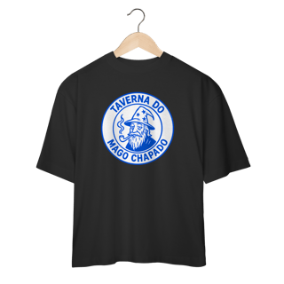 Nome do produto Camiseta Oversized - Logo Clássico | Taverna do Mago Chapado