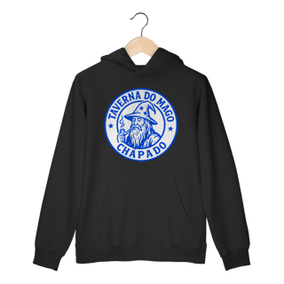 Nome do produto Moletom Prime Canguru - Logo Alternativo | Taverna do Mago Chapado