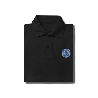 Nome do produto Camiseta Masculina Polo Básica - Logo Alternativo | Taverna do Mago Chapado