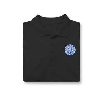 Nome do produto Camiseta Feminina Polo Básica - Logo Alternativo | Taverna do Mago Chapado