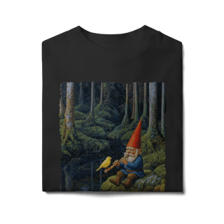 Nome do produto Camiseta Oversized - Gnomo flautista