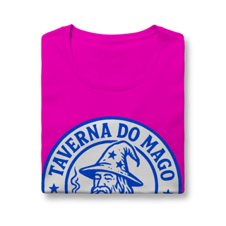 Nome do produto Camiseta Baby Long - Logo Alternativo | Taverna do Mago Chapado