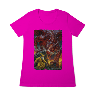 Nome do produto Camiseta Baby Long - Jamelão Vs Dragão