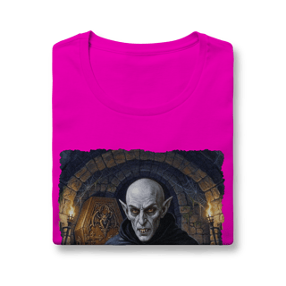 Nome do produto Camiseta Baby Long - Vampiro medieval