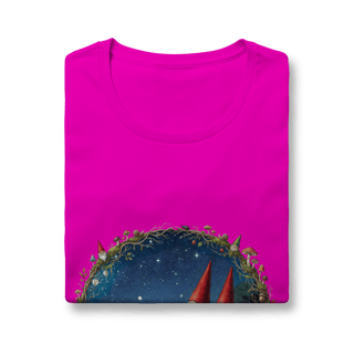 Nome do produto Camiseta Baby Long - Casal de gnomos cavalgando