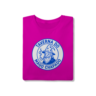 Nome do produto Camiseta Unissex Qualidade - Logo Clássico | Taverna do Mago Chapado