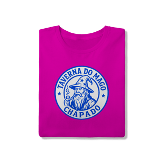 Nome do produto Camiseta Unissex - Logo Alternativo | Taverna do Mago Chapado