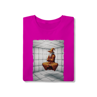 Nome do produto Camiseta Unissex - Jamelão Meditando com Camisa de Força