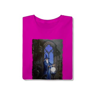 Nome do produto Camiseta Unissex – Mago azul: transcendendo ou enlouquecendo ?