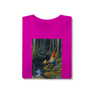 Nome do produto Camiseta Unissex - Gnomo flautista