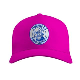 Nome do produto Boné Americano com Tela - Logo Clássico | Taverna do Mago Chapado