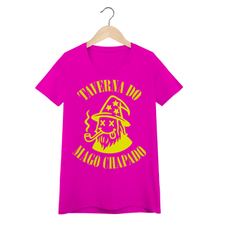 Nome do produto Camiseta Baby Long - Logo Grunge | Taverna do Mago Chapado