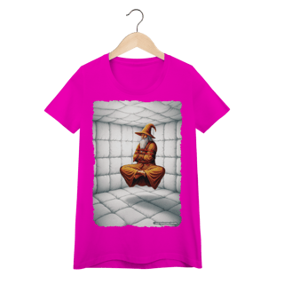 Nome do produto Camiseta Baby Long - Jamelão Meditando com Camisa de Força