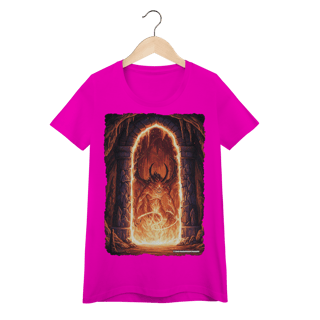 Nome do produto Camiseta Baby Long - Demônio do mundo antigo