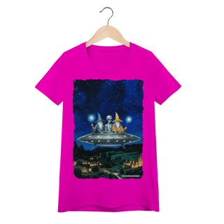 Nome do produto Camiseta Baby Long -  Turismo Ufológico